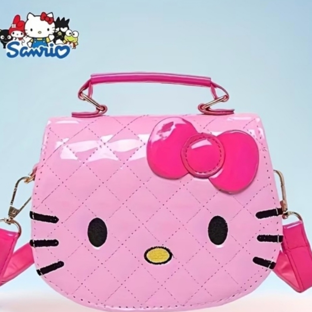 Hello Kitty Barbie Pink Crossbody Bag Purse